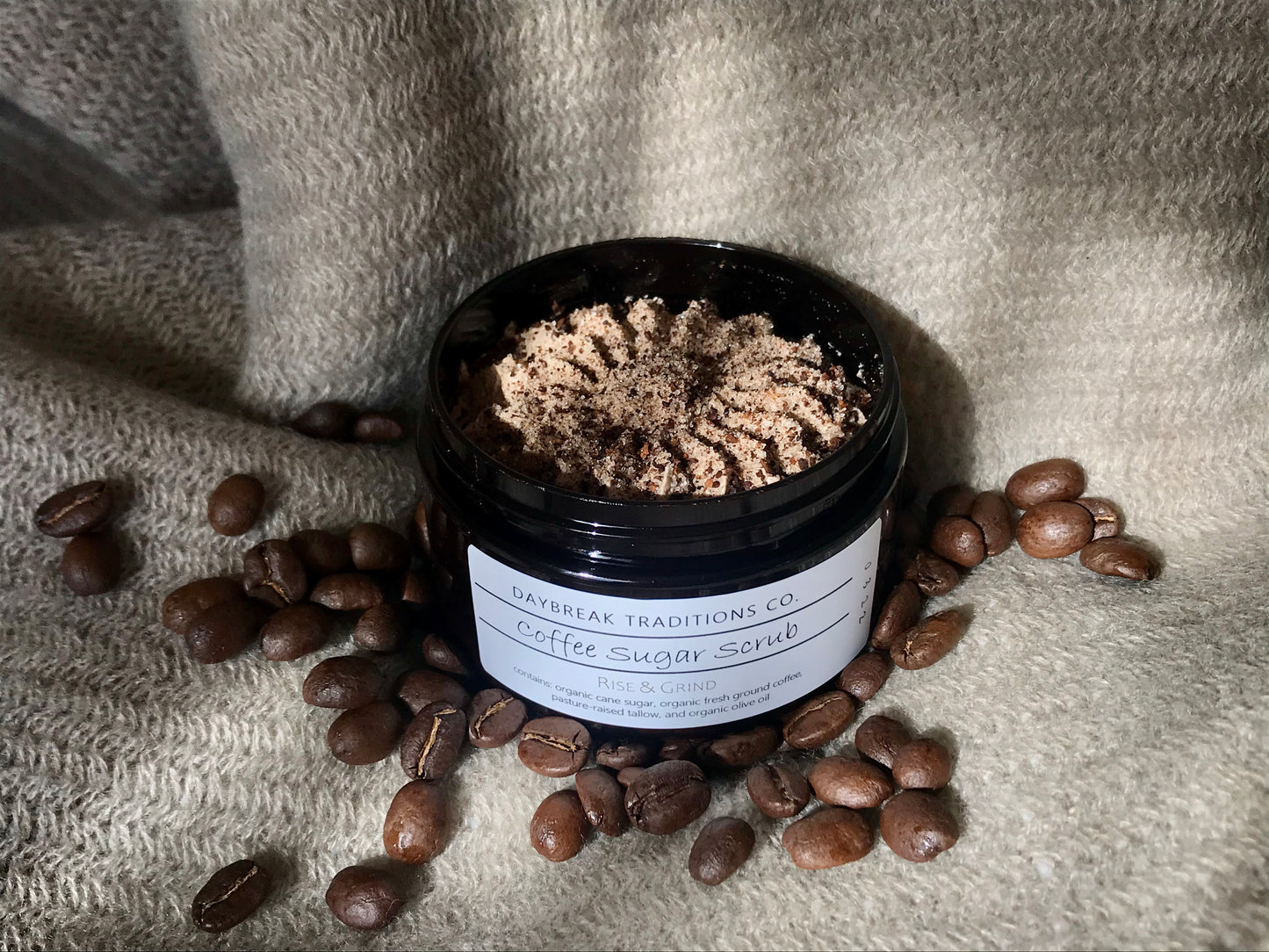 RISE & GRIND Tallow Coffee Sugar Scrub