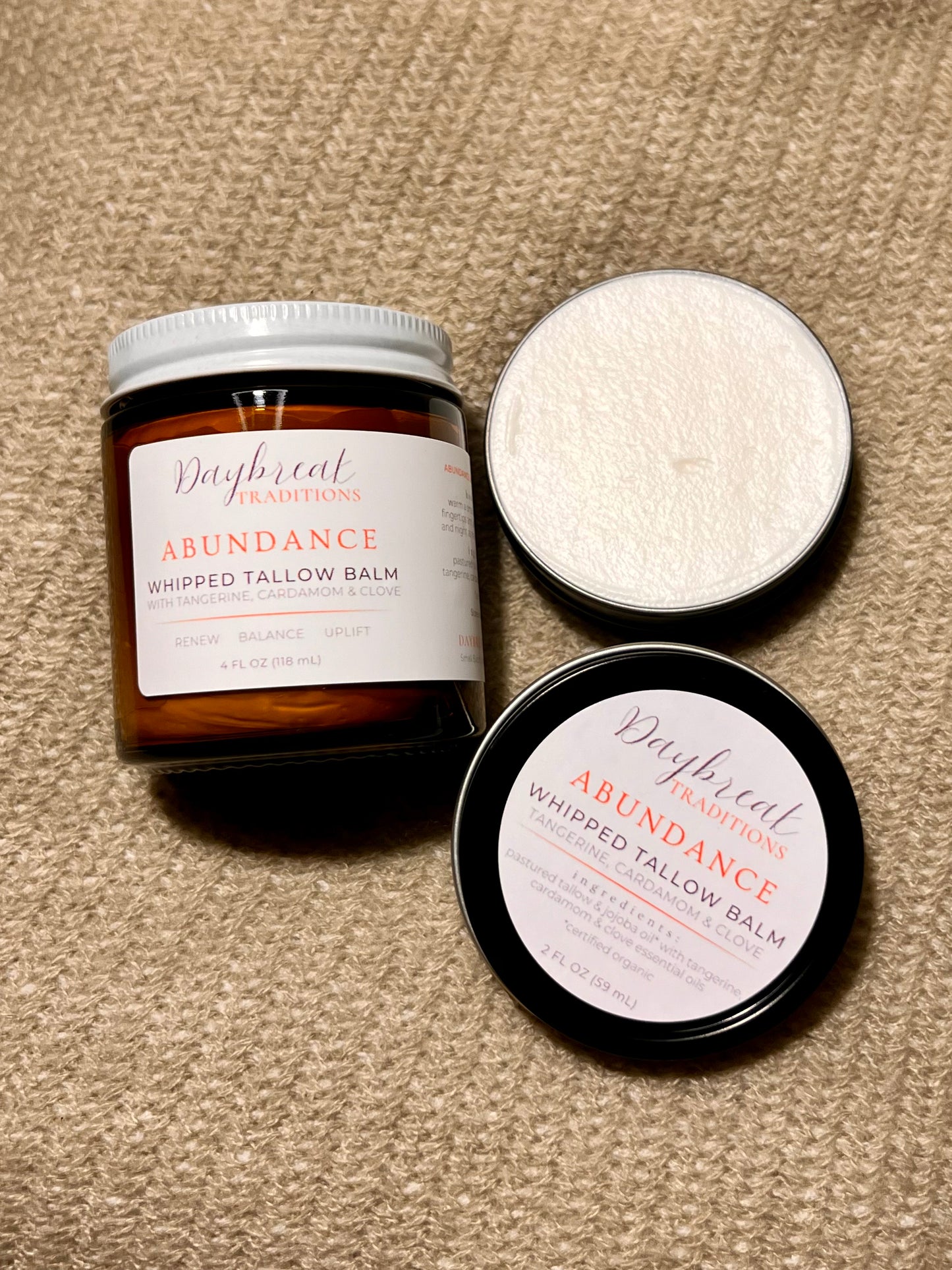 ABUNDANCE Whipped Tallow Balm