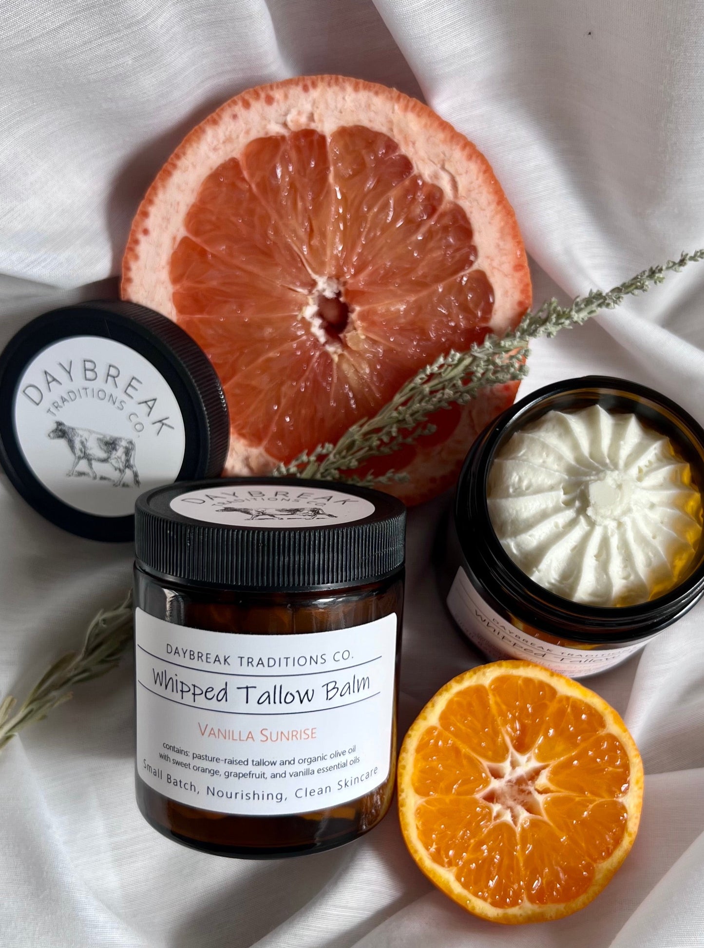 VANILLA SUNRISE Whipped Tallow Balm