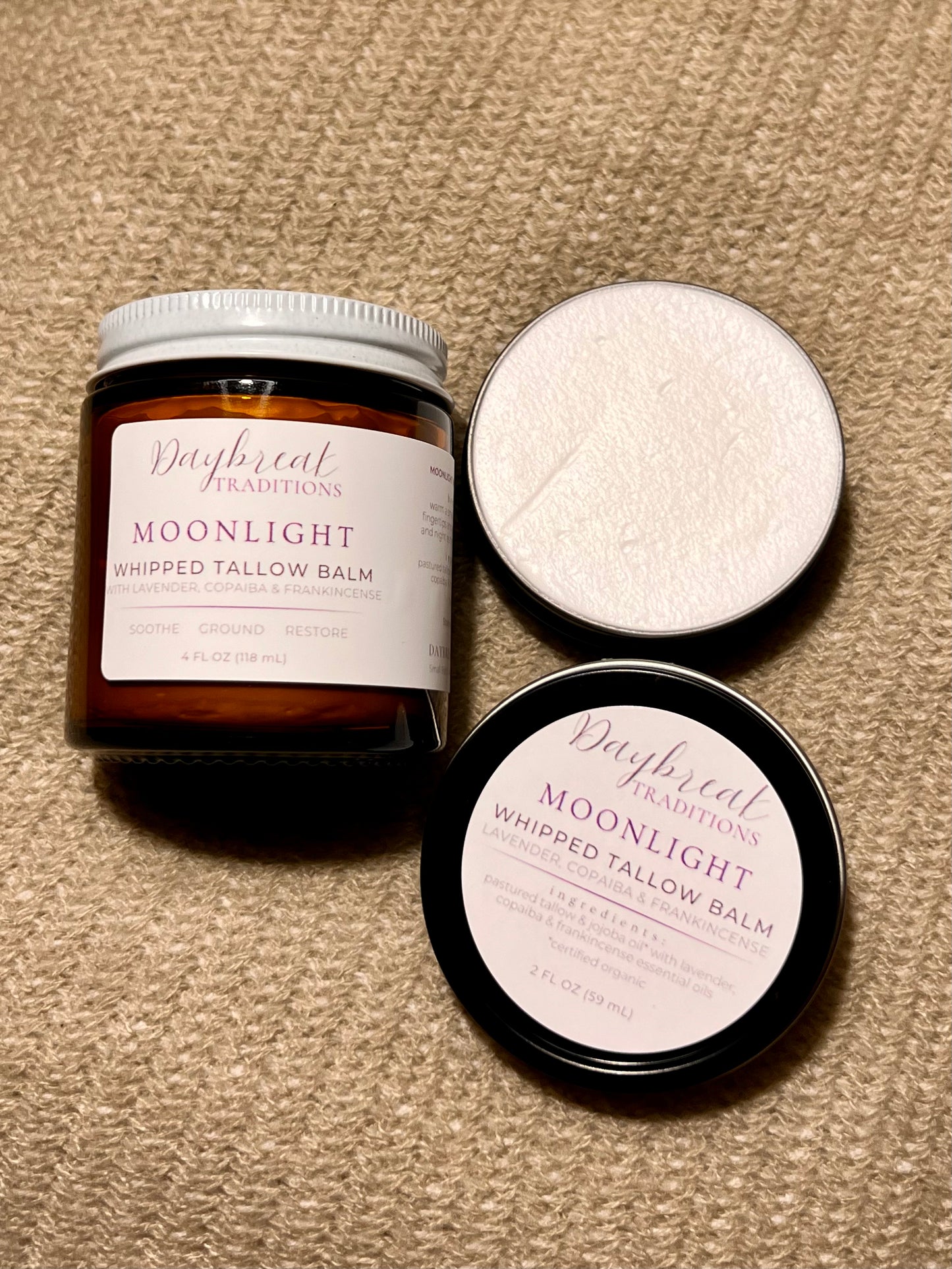 MOONLIGHT Whipped Tallow Balm